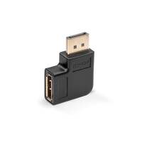 Image of Lindy DisplayPort 1.4 Left Angled Adapter
