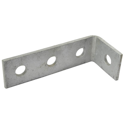 Unistrut 90 Degree Angle Bracket - 4 Hole 1/3