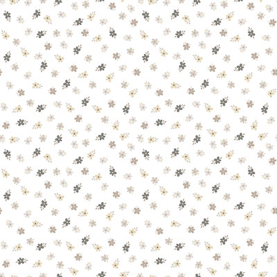 Little Explorers 2 Wallpaper Five Leaf Flower Beige Galerie 14842
