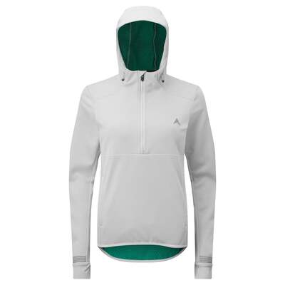 Altura Cycling Grid Women's Half Zip Softshell Hoodie Light Grey | 14 | Altura