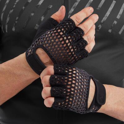 Altura Cycling Crochet Unisex Cycling Mitts Carbon | Large | Altura