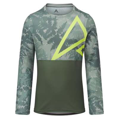 Altura Cycling Kids Spark Long Sleeve Trail Jersey Olive | 7-8 Years | Altura