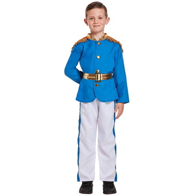 Boys Prince Charming Fancy Dress Costume To Fit Age 4-12yrs - MEDIUM (7-9 YEARS)