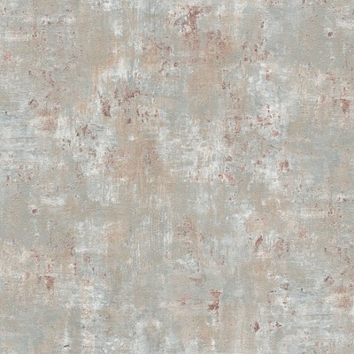 Concrete Texture Heavyweight Vinyl Wallpaper Grey / Rose Gold AS Creation 39670-2
