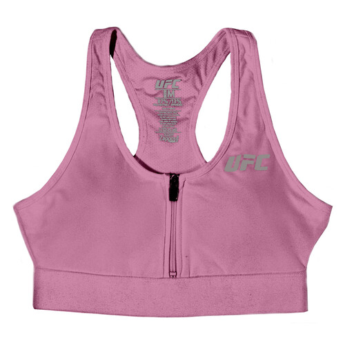 UFC Core Zip Front Sport Bra