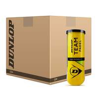 Dunlop Team Pressurised Padel Balls – 6 Dozen