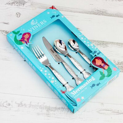 Personalised Children Cutlery Set - Mermaid
