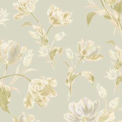 Laura Ashley Gosford Wallpaper Sage Green 122769

