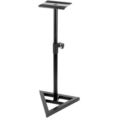 Floor Standing Studio Monitor Stand with Adjustable Height 0.83 to 1.15m