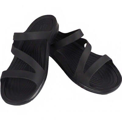 Crocs Womens Swiftwater Sandals - Black
