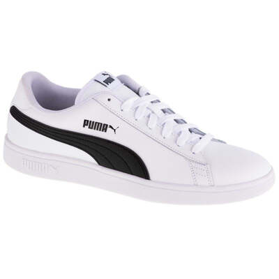 Puma Mens Smash V2 LM Shoes - White
