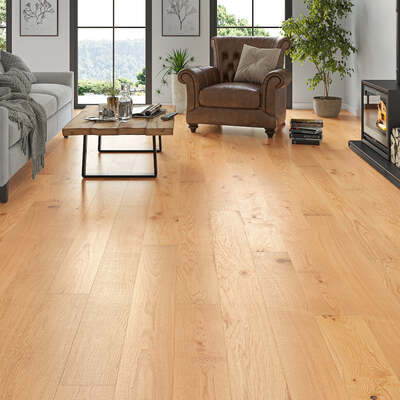 Lusso Venice Luxe Natural Oak Brushed & Oiled 20/6 mm Engineered Wood Flooring – Lusso