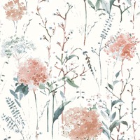 Laura Ashley Pallington Bloom Wallpaper Plaster Pink 130104