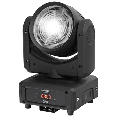 Fusion Moving Head Light 120W Cool and Warm White LEDs with RGB Ring