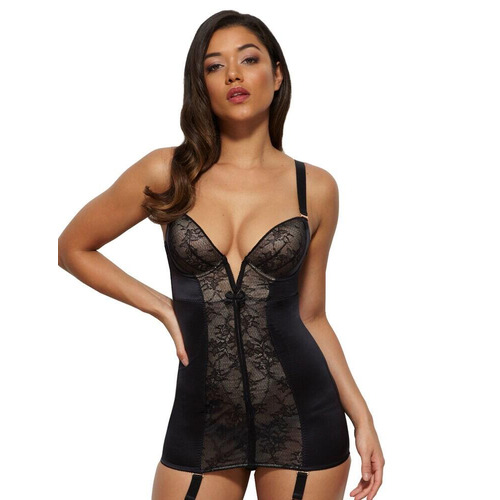Gossard Retrolution Padded Staylo Slip - Black