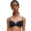 Calvin Klein CK Flirty Balcony Bra - Black - 30D at Belle Lingerie