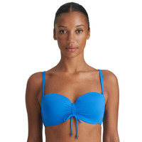 Marie Jo Flidais Padded Strapless Bikini Top – Blue Mistral – 32B