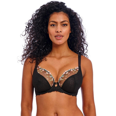 Freya Love-Haze Underwired Plunge Bra - Black