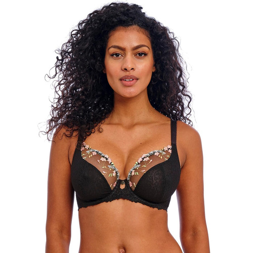 Freya Love-Haze Underwired Plunge Bra - Black