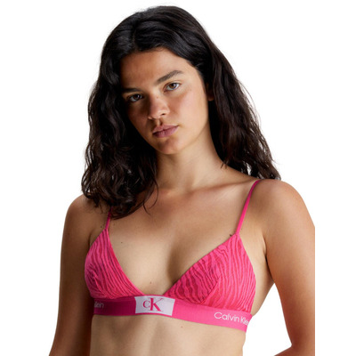 Calvin Klein CK96 Triangle Bra - Fuchsia Rose