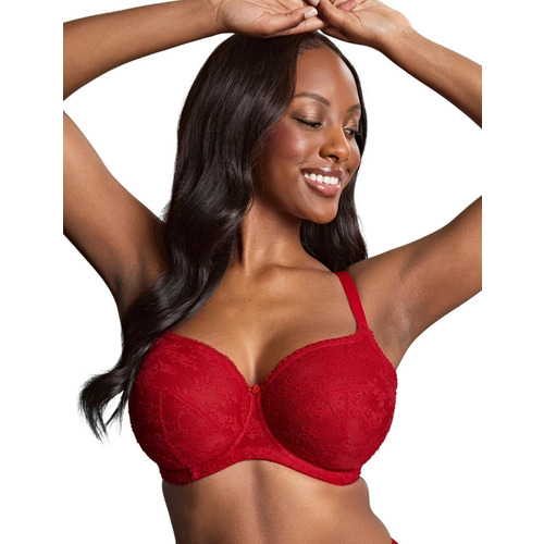 Panache Tango Lace Balcony Bra - Scarlet
