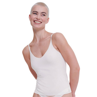 Sloggi Zero Feel Spaghetti Top - Silk White - M - 12
