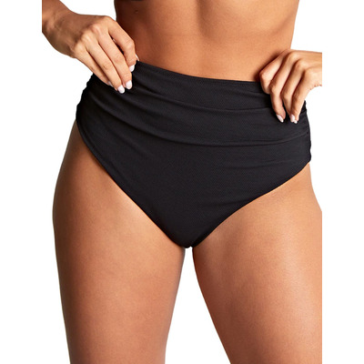 Panache Spirit High Waist Brazilian Bikini Brief - Black - XS - 8
