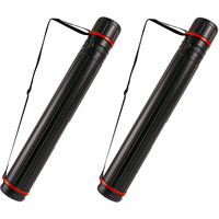 EXERZ Drafting Tubes 2pcs – Extendable Drawing Tubes – Poster Art Tubes