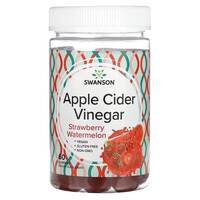 Apple Cider Vinegar Gummies | Vegan | Strawberry-Watermelon | 500mg | 60 Gummies