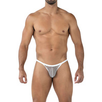 Cut4Men R4VAGE White Panel Thong