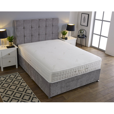 Starlight Beds 9" Deep Cashmere Fabric Medium Firm Pocket Spring Mattress - 4ft Small Double Mattress – starlightbeds.co.uk