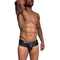 Manstore M2485 Cheeky Brief - Black