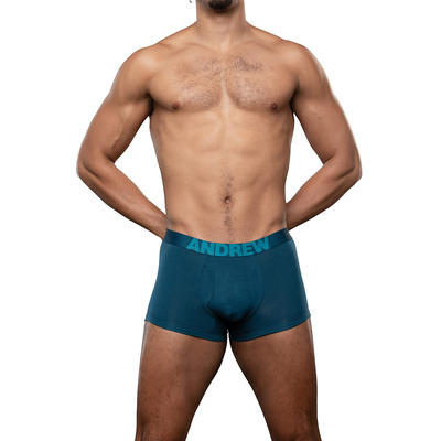 Andrew Christian Bespoke Modal Boxer Brief 93677 - Dark Teal – Andrew Christian