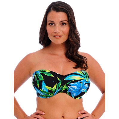 Fantasie Talm Beach Bandeau Bikini Top - Black