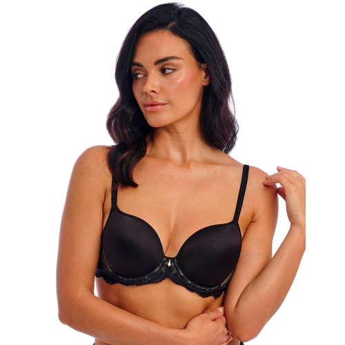 Wacoal Vivid Attraction Underwired Contour Bra - Black