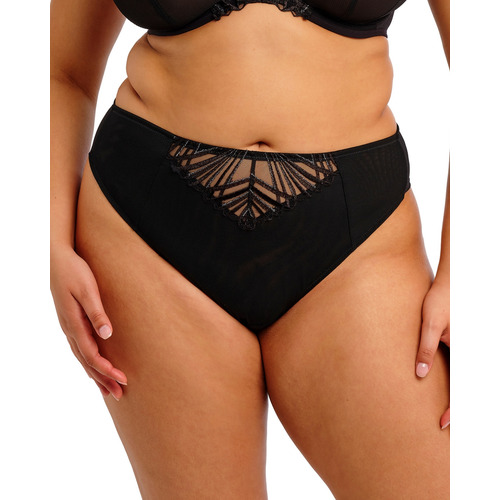 Elomi Reja Brazilian Brief - Black
