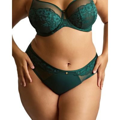 Sculptresse Josephine High Leg Brief - Forest Green - XL - 16
