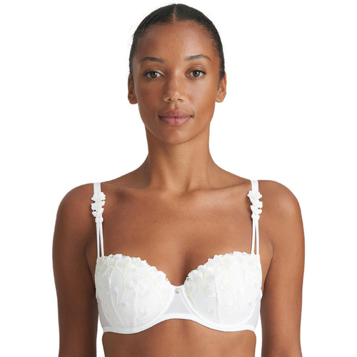 Marie Jo Leda Padded Balcony Bra - White