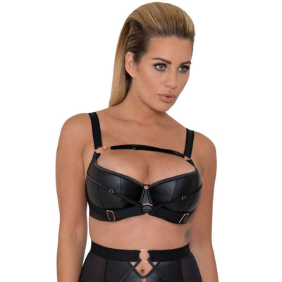 Scantilly by Curvy Kate Harnessed Half Cup Bra - Black