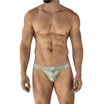 Image of Clever Moda Sensorial Diamond Tanga Brief - Gold