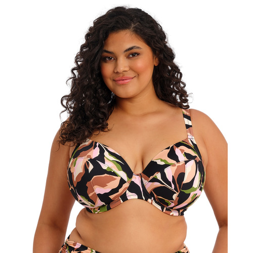Elomi Ocean Avenue Underwired Plunge Bikini Top - Multi