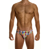 Modus Vivendi Rainbow Hearts Mesh Brief