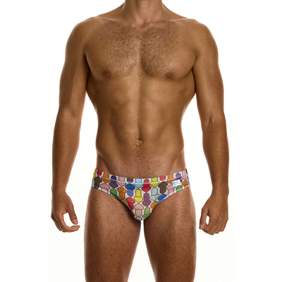 Modus Vivendi Rainbow Hearts Mesh Brief