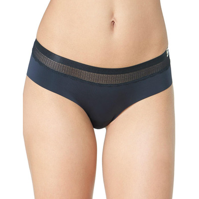 Sloggi S Silhouette Low Rise Cheeky Hipster Brief - Black