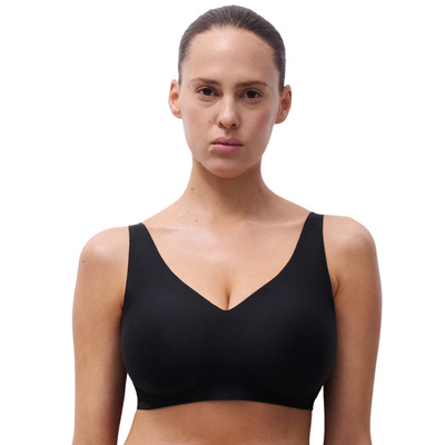 Chantelle Soft Stretch Power Plunge Wireless Bra - Black