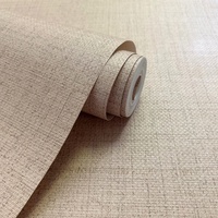 Heritage Weave Textured Heavyweight Vinyl Wallpaper Natural World of Wallpaper WOW160
