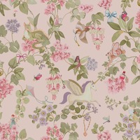 Away with the Fairies Wallpaper Pink Holden 14021