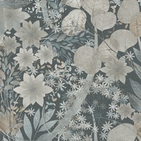 Secret Grove Vinyl Wallpaper Denim Blue Erismann 10506-44