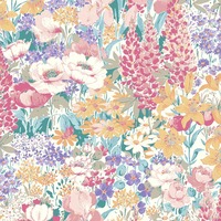 Laura Ashley Everingham Meadow Wallpaper Multi 143328