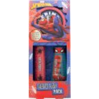 Marvel Spiderman Lab Pack Gift Set 100g Bath Fizzer + 50g Bath Rocks + 115ml Bubble Bath